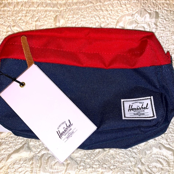 Herschel Supply Company Other - Herschel supply Co. Brand, travel bag, alpine blue, red & Camo handle, New